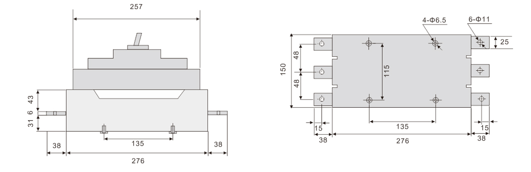 2-Outline-and-Installion-Dimension-(mm