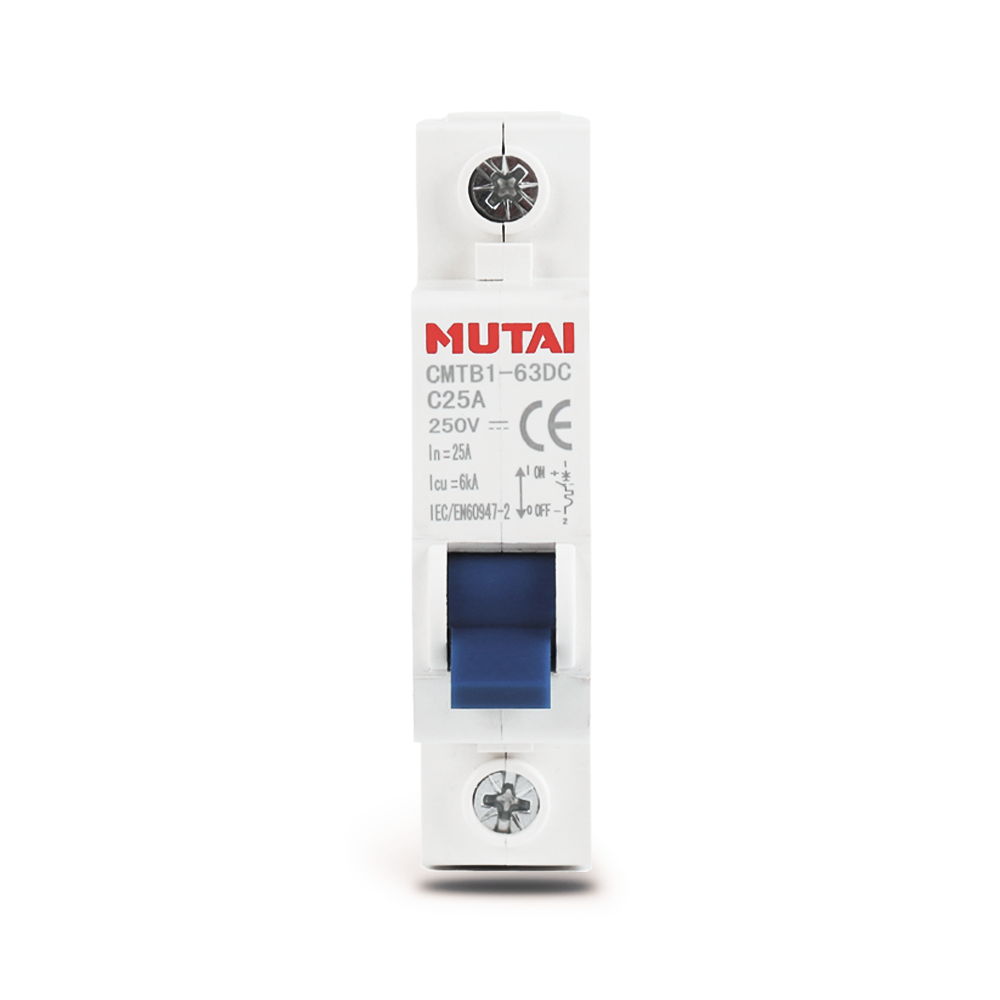 DC MCB miniature circuit breaker 1P